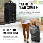 #17 - Expandable Wheeled Bag  (70lbs) (36") (Extra Wheels)