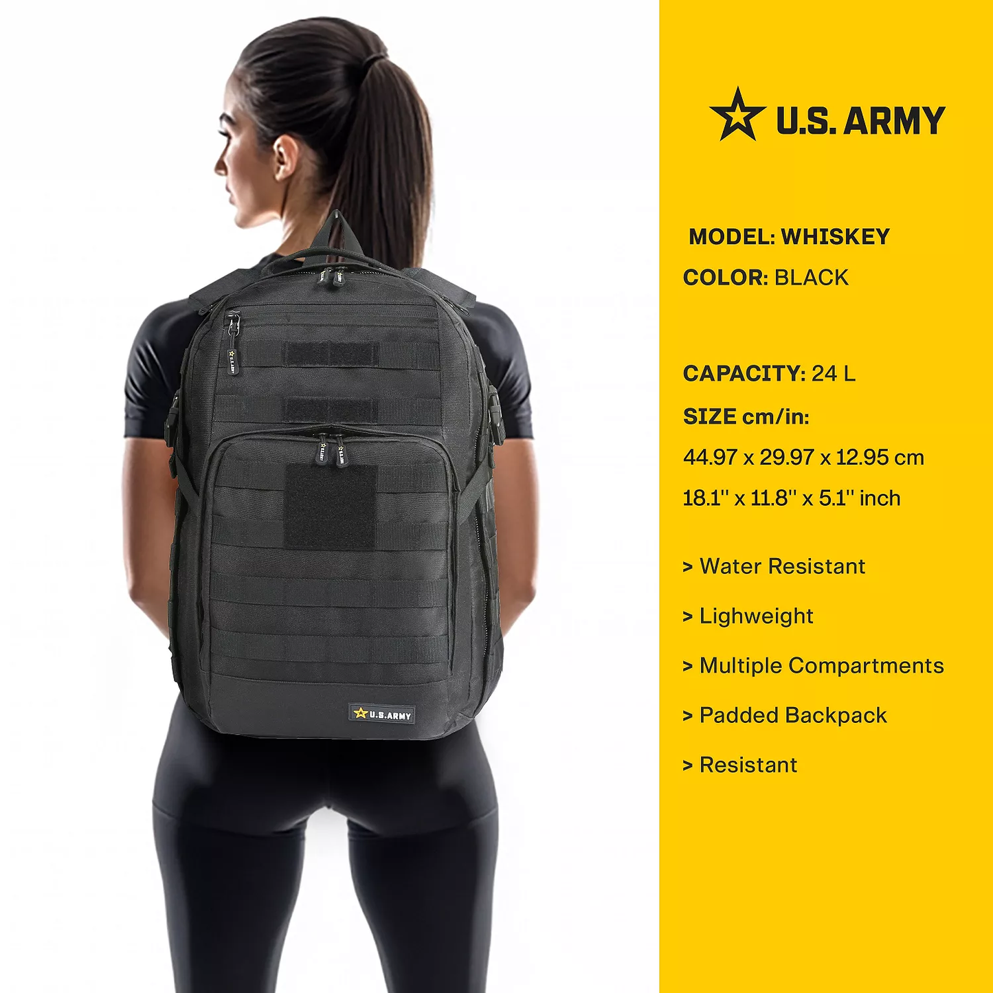 U.S Army Whiskey High Performance Tactical Backpack