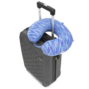 Miami Carry-On Space Dye Memory Foam Travel Neck Pillow