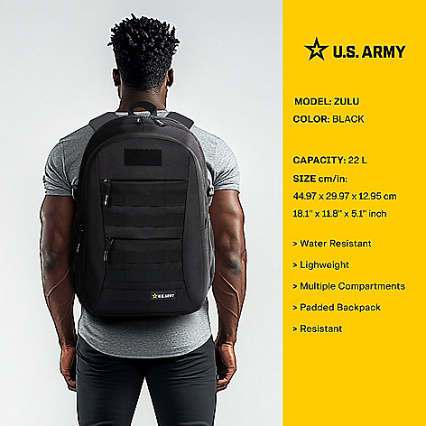 U.S Army ZULU Tactical Laptop Backpack