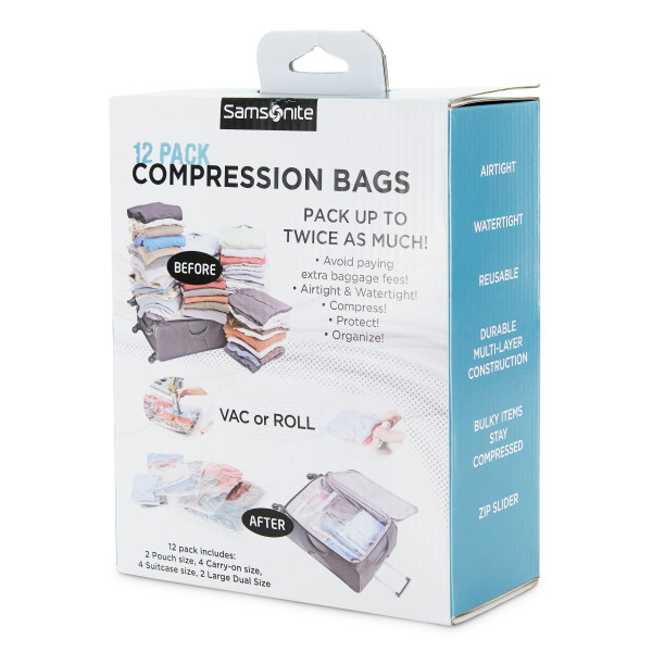 Samsonite 12 Pack Compression Bag Kit