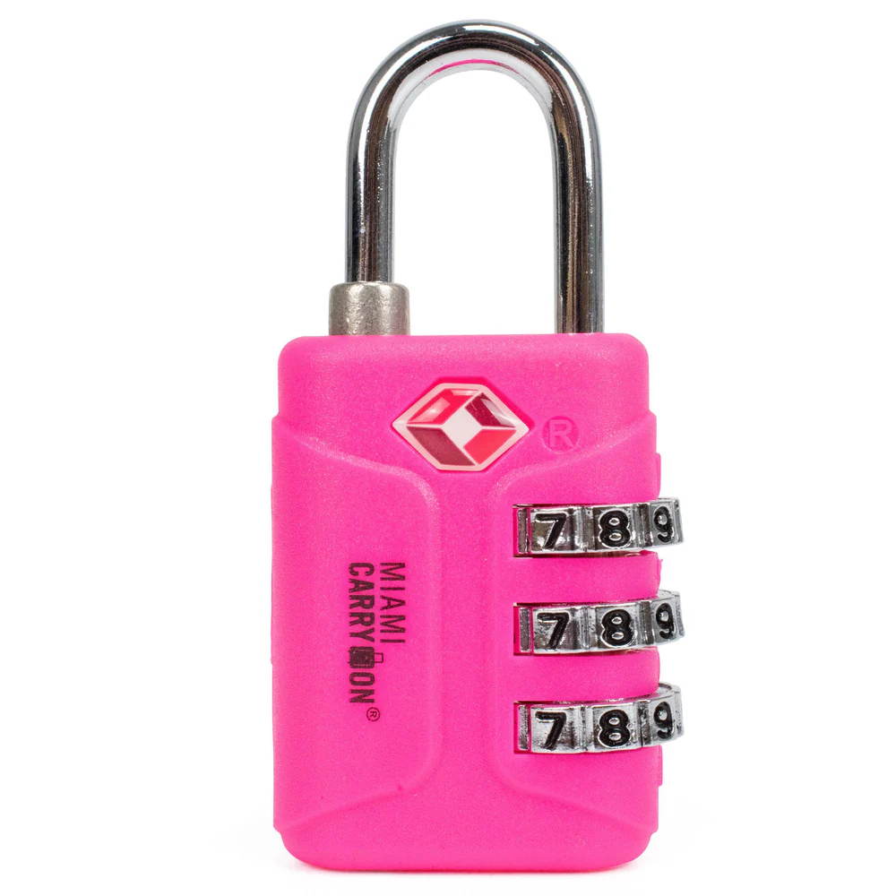 Miami Carry-On TSA Approved Combination Padlock