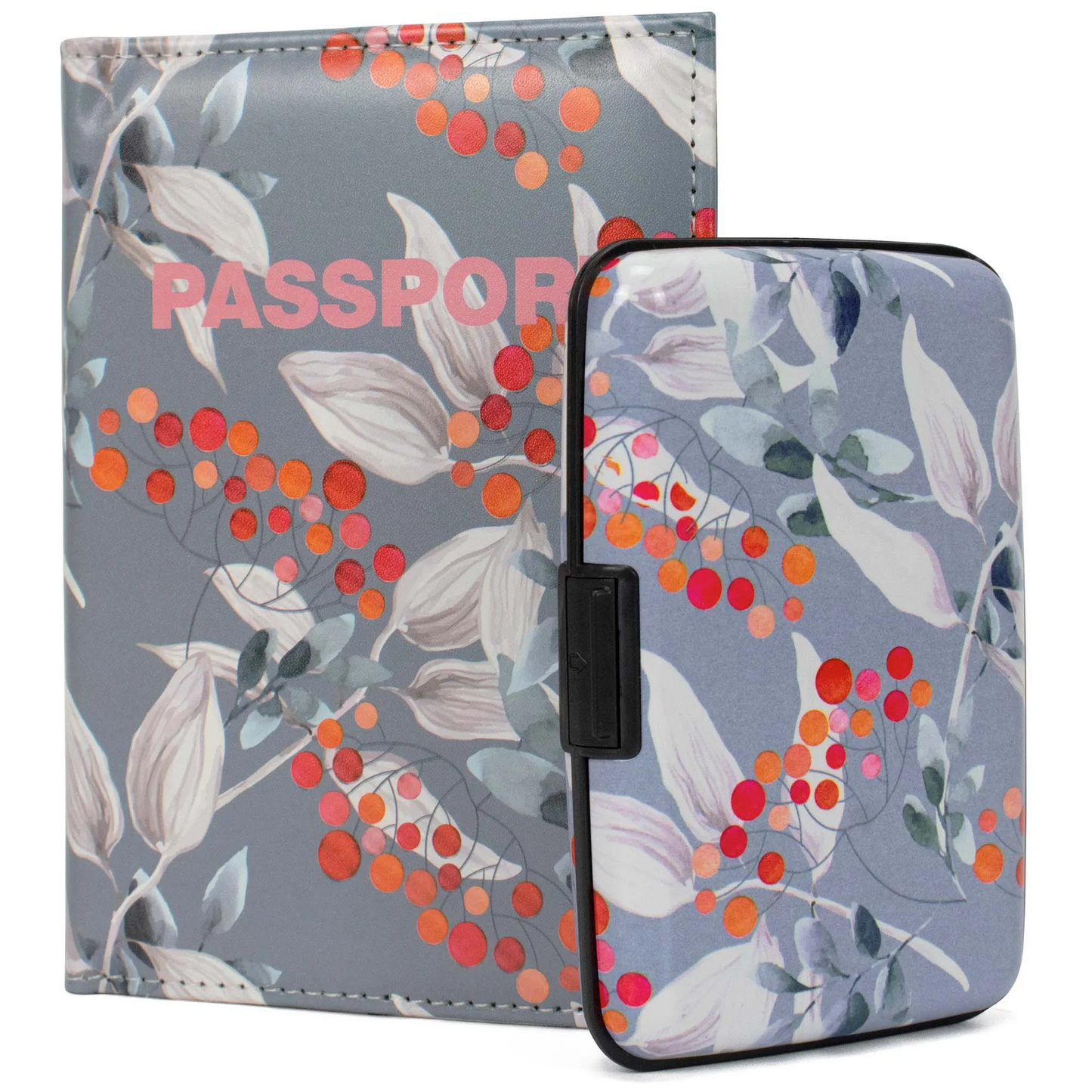 Miami Carry-On RFID Wallet and Passport Cover Set