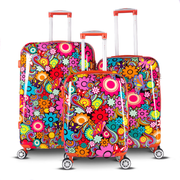 Gabbiano Floral Hardside Desgins (9070) (SET)