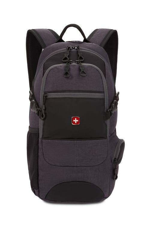 SwissGear 1651 City Pack Backpack - Gray Heather/Black